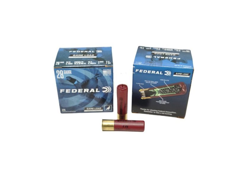 Federal GAME LOAD 28 Gauge 2.75 1 oz 7.5 Shot