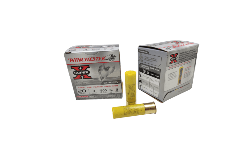 Winchester XPERT 20 Gauge 3 Inch 2 Shot High Velocity STEEL 25 Rounds